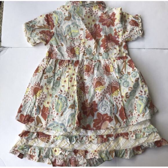 Le Fromage Et L'Orange Floral Dress Size 6 - Picture 4 of 8